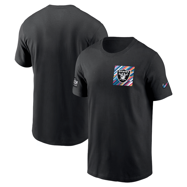 Men's Las Vegas Raiders Black 2023 Crucial Catch Sideline Tri-Blend T-Shirt Men's Las Vegas Raiders Black 2023 Crucial Catch Sideline Tri-Blend T-Shirt